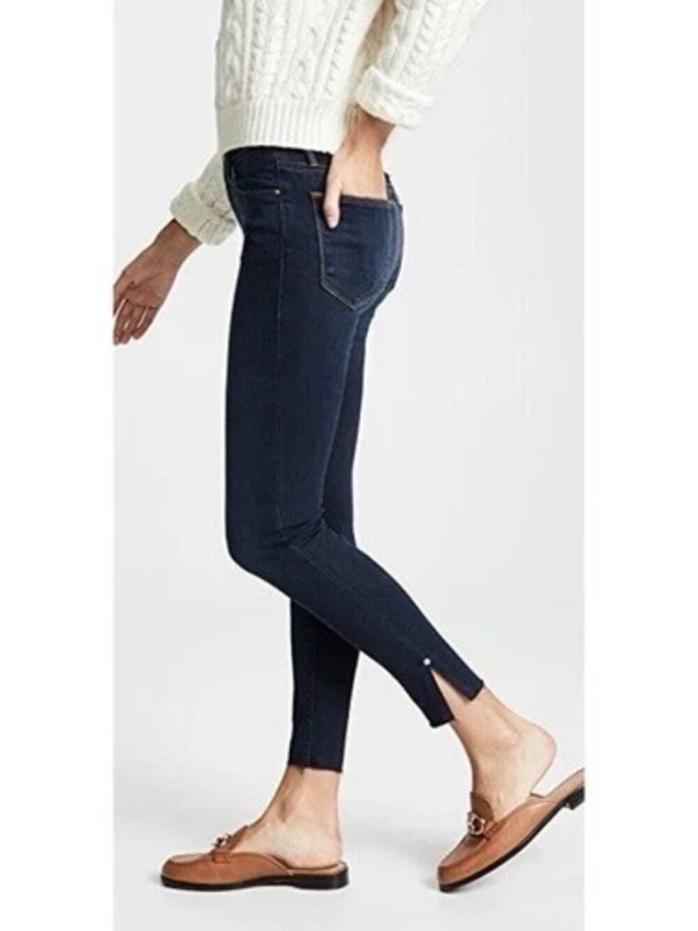 FRAME Denim Le High Skinny Jeans Dark Wash 27R